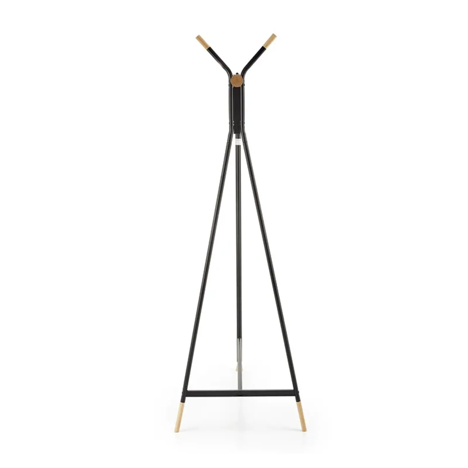 Garnero Arredamenti Appendiabiti E Attaccapanni|Appendiabiti E Attaccapanni-Appendiabiti da ingresso 91x165h cm moderno in acciaio nero rovere Shira