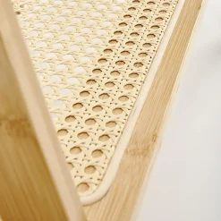 Garnero Arredamenti Appendiabiti E Attaccapanni|Appendiabiti E Attaccapanni-Appendiabiti da ingresso 68x168h cm rattan bambù rovere Shadow