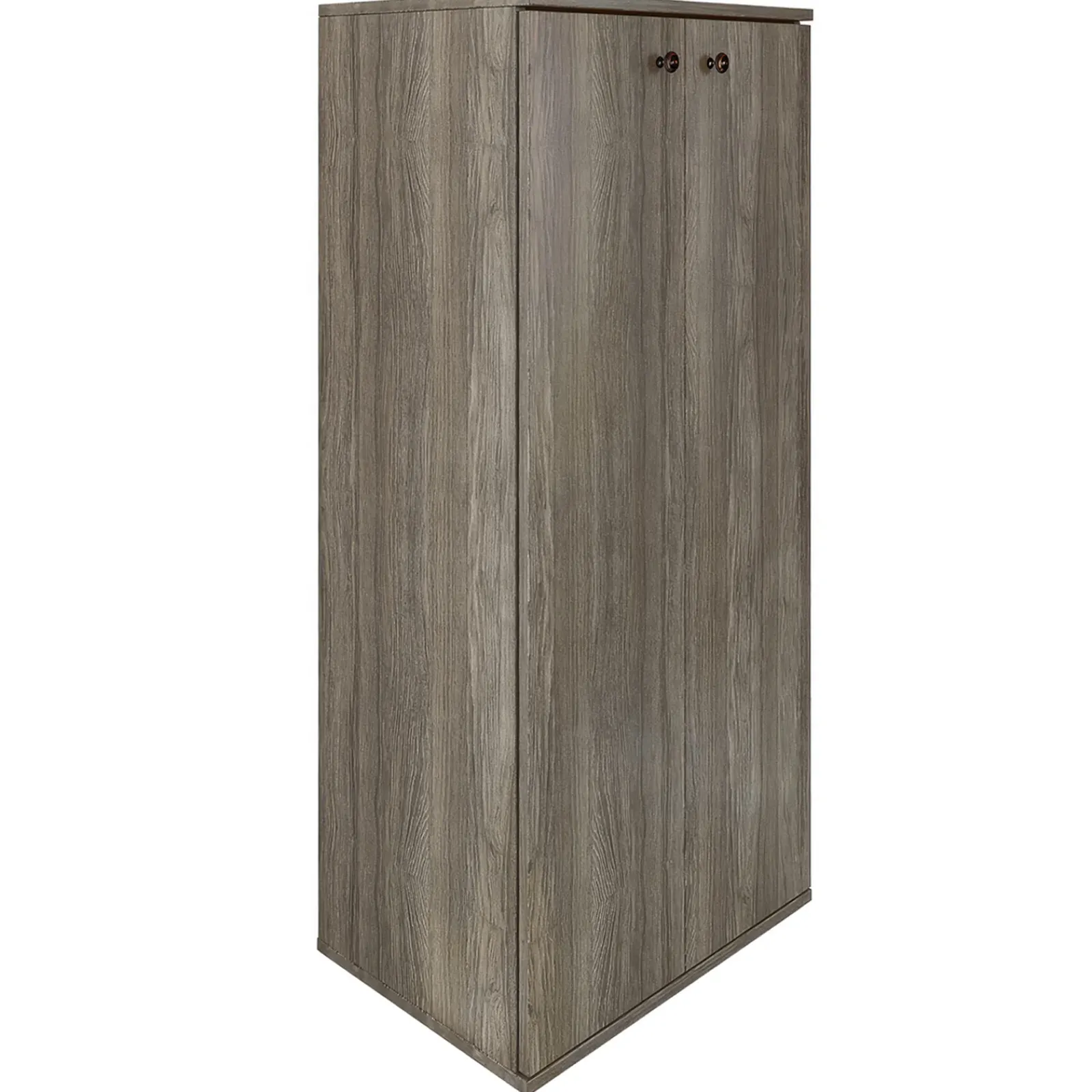 Garnero Arredamenti Scarpiere E Cassepanche|Scarpiere-Armadio scarpiera 55x119h cm 2 ante rovere moro Vertigo