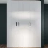 Garnero Arredamenti Armadio Ante Battenti|Guardaroba-Armadio 170x228h cm 3 ante battenti moderno pino bianco Angara