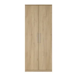 Garnero Arredamenti Armadio Cameretta|Armadio Ante Battenti-Armadio 81x199h cm 2 ante moderno Dogliani Rovere