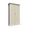 Garnero Arredamenti Armadio Ante Battenti|Guardaroba-Armadio 97x187h cm 2 ante pino frassinato rovere Blend