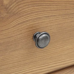 Garnero Arredamenti Armadio Ante Battenti|Guardaroba-Armadio 102x202h cm 2 ante rovere scuro Lucca