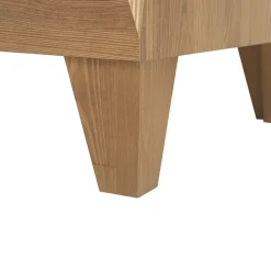 Garnero Arredamenti Armadio Ante Battenti|Guardaroba-Armadio 102x202h cm 2 ante rovere scuro Lucca