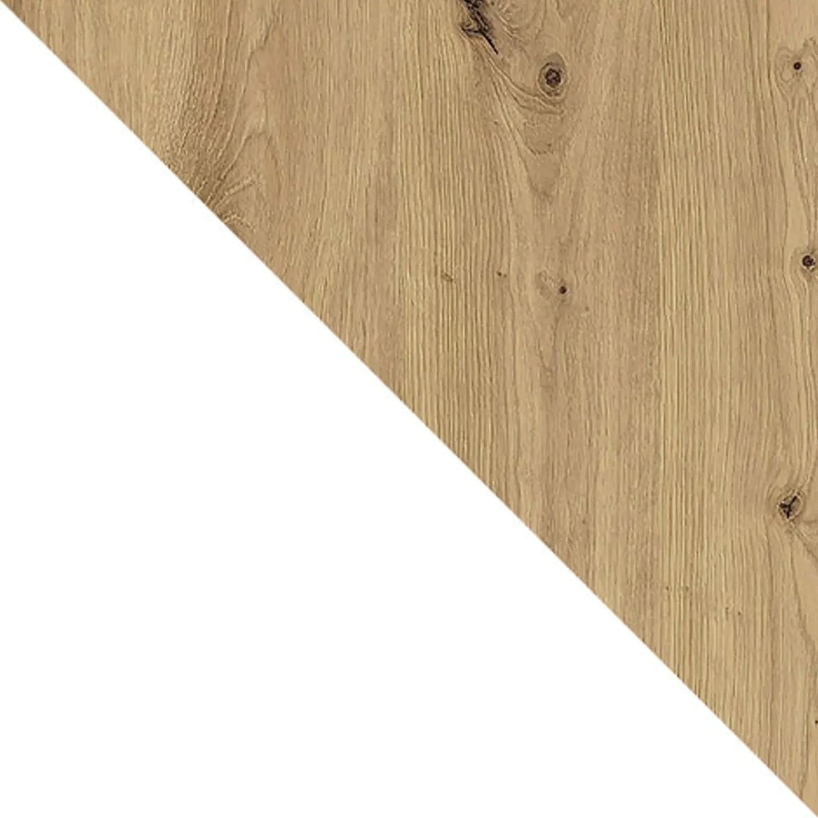 Garnero Arredamenti Armadio Ante Scorrevoli-Armadio 200x215h cm 2 ante scorrevoli con specchio bianco opaco rovere Silven Rovere - Bianco opaco