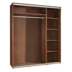 Garnero Arredamenti Armadio Ante Scorrevoli|Guardaroba-Armadio 155x215h cm 2 ante scorrevoli moderno Eliot Stampa Farfalla