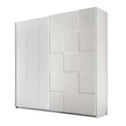 Garnero Arredamenti Armadio Cameretta|Armadio Ante Scorrevoli-Armadio 243x230h cm 2 ante scorrevoli bianco opaco Obsession Enjoy