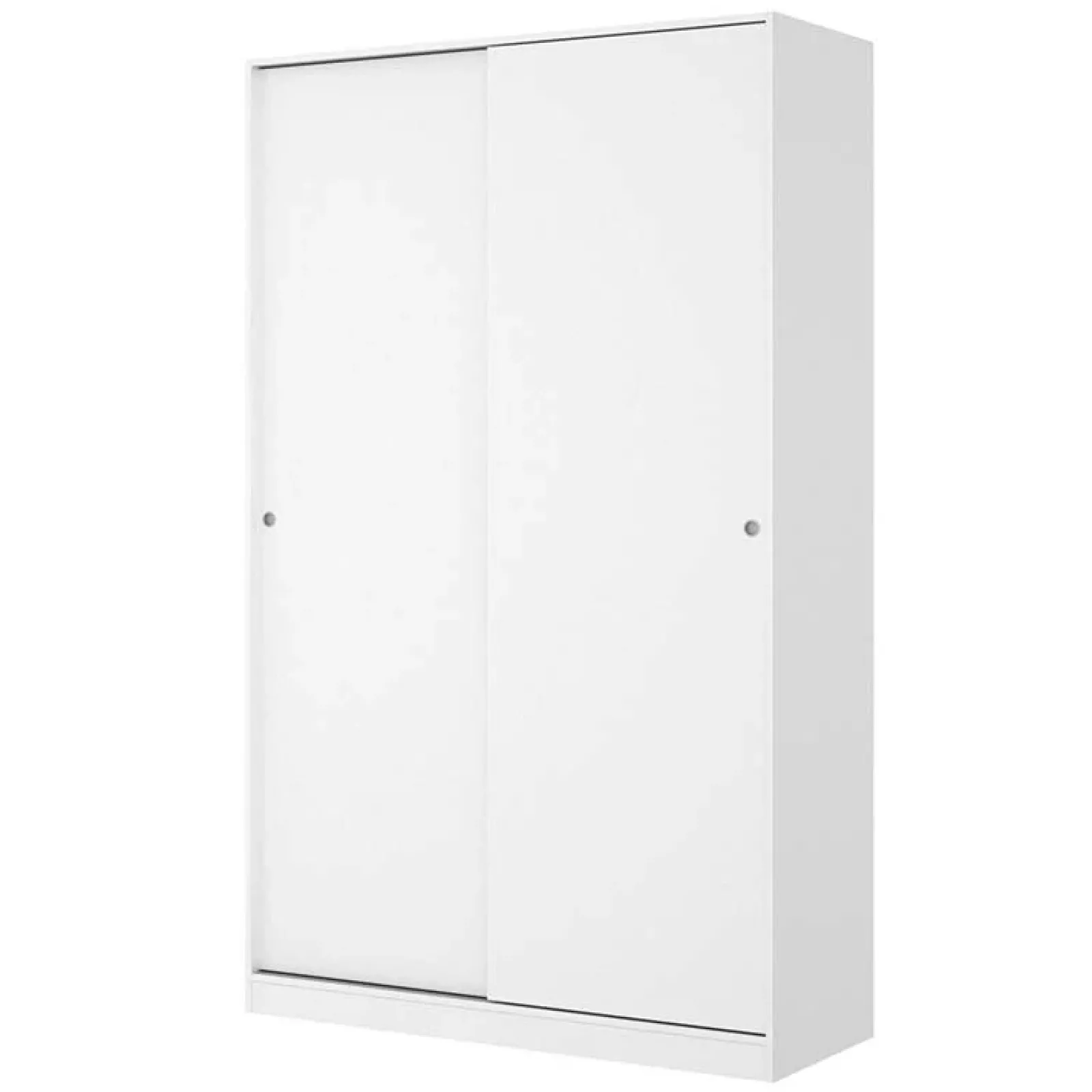 Garnero Arredamenti Armadio Cameretta|Armadio Ante Scorrevoli-Armadio 120x204h cm 2 ante scorrevoli Royal Bianco Lucido