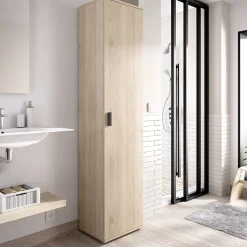 Garnero Arredamenti Armadio Ante Battenti|Mobili Multiuso-Armadio 39x190h cm con anta multiuso singola legno Ander
