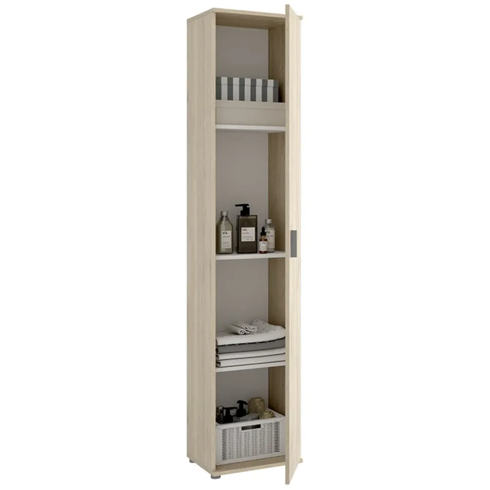 Garnero Arredamenti Armadio Ante Battenti|Mobili Multiuso-Armadio 39x190h cm con anta multiuso singola legno Ander