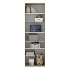 Garnero Arredamenti Armadio Ante Battenti|Mobili Multiuso-Armadio 61x190h cm due ante con ripiani multiuso legno Ander