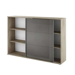 Garnero Arredamenti Arredo Ufficio Completo-Arredo ufficio completo moderno rovere antracite lucido Time 7