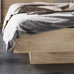 Garnero Arredamenti Camere Da Letto Complete|Camera Da Letto Completa-Camera da letto completa matrimoniale rovere antracite lucido Senna