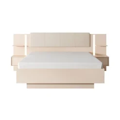 Garnero Arredamenti Camere Da Letto Complete|Camera Da Letto Completa-Camera da letto completa matrimoniale moderna beige Jolly