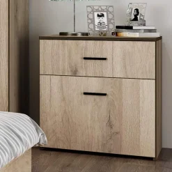 Garnero Arredamenti Camere Da Letto Complete|Camera Da Letto Completa-Camera da letto completa matrimoniale rovere sonoma Iglesia