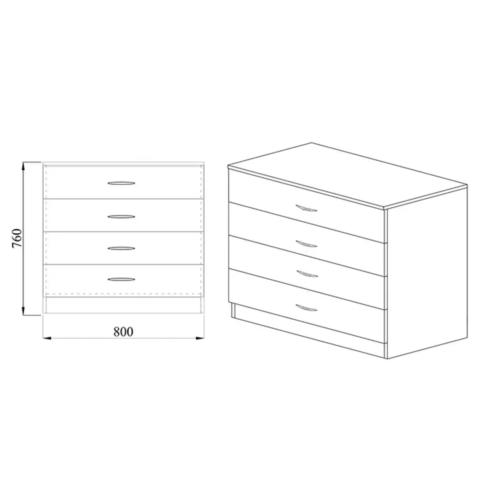 Garnero Arredamenti Camere Da Letto Complete|Camera Da Letto Completa-Camera da letto completa matrimoniale Camilla Noce