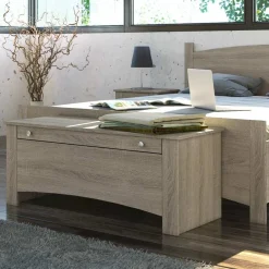 Garnero Arredamenti Camere Da Letto Complete|Camera Da Letto Completa-Camera da letto completa matrimoniale rovere sonoma Londra