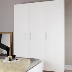 Garnero Arredamenti Camere Da Letto Complete|Camera Da Letto Completa-Camera da letto moderna completa matrimoniale bianco opaco Verona