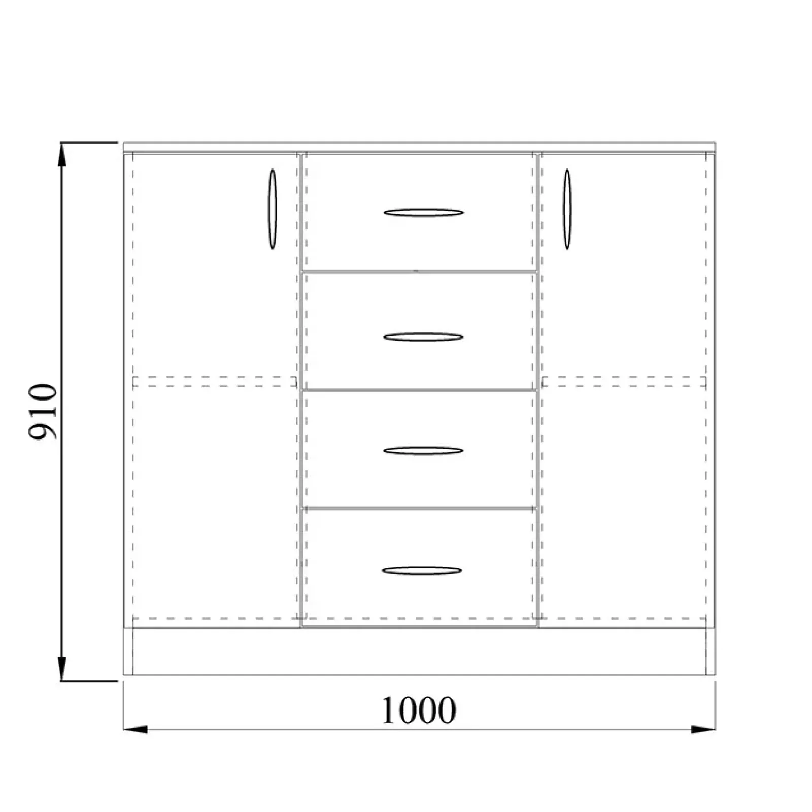 Garnero Arredamenti Camere Da Letto Complete|Camera Da Letto Completa-Camera da letto moderna completa matrimoniale Camilla 2 Noce