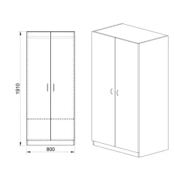 Garnero Arredamenti Camere Da Letto Complete|Camera Da Letto Completa-Camera da letto moderna completa matrimoniale sonoma Camilla 2 Rovere