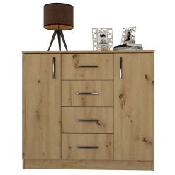 Garnero Arredamenti Camere Da Letto Complete|Camera Da Letto Completa-Camera da letto moderna completa matrimoniale Camilla 2 Rovere Rustico