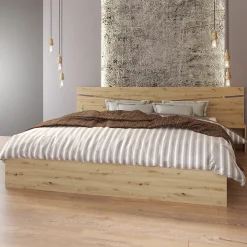 Garnero Arredamenti Camere Da Letto Complete|Camera Da Letto Completa-Camera da letto moderna completa matrimoniale Camilla 2 Rovere Rustico