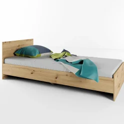 Garnero Arredamenti Camerette In Legno-Camera doppio letto completa moderna Malcom Rovere Rustico