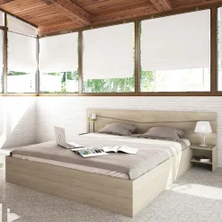 Garnero Arredamenti Camere Da Letto Complete|Camera Da Letto Completa-Camera letto matrimoniale completa moderna sonoma Camilla Rovere