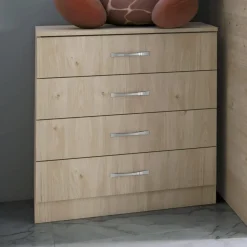 Garnero Arredamenti Camerette In Legno|Camerette A Ponte-Cameretta 275x161cm 2 letti a castello completa rovere Lorenzo Gihome®