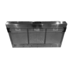Garnero Arredamenti Elettrodomestici-Cappa aspirante 90cm acciaio inox Kumtel