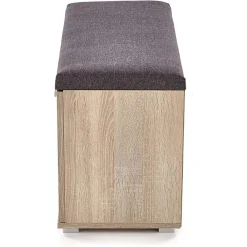 Garnero Arredamenti Scarpiere E Cassepanche|Scarpiere-Cassapanca scarpiera 70x45h cm da ingresso moderna rovere Viki