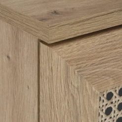 Garnero Arredamenti Cassettiera|Cassettiera-Cassettiera 80x85h cm 3 cassetti moderna rovere Sombra