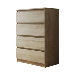 Garnero Arredamenti Comò|Comò-Cassettiera 70x100h cm 4 cassetti moderna Rotterdam Rovere