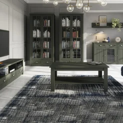 Garnero Arredamenti Comò|Comò-Cassettiera 88x88h cm 4 cassetti verde Provenza