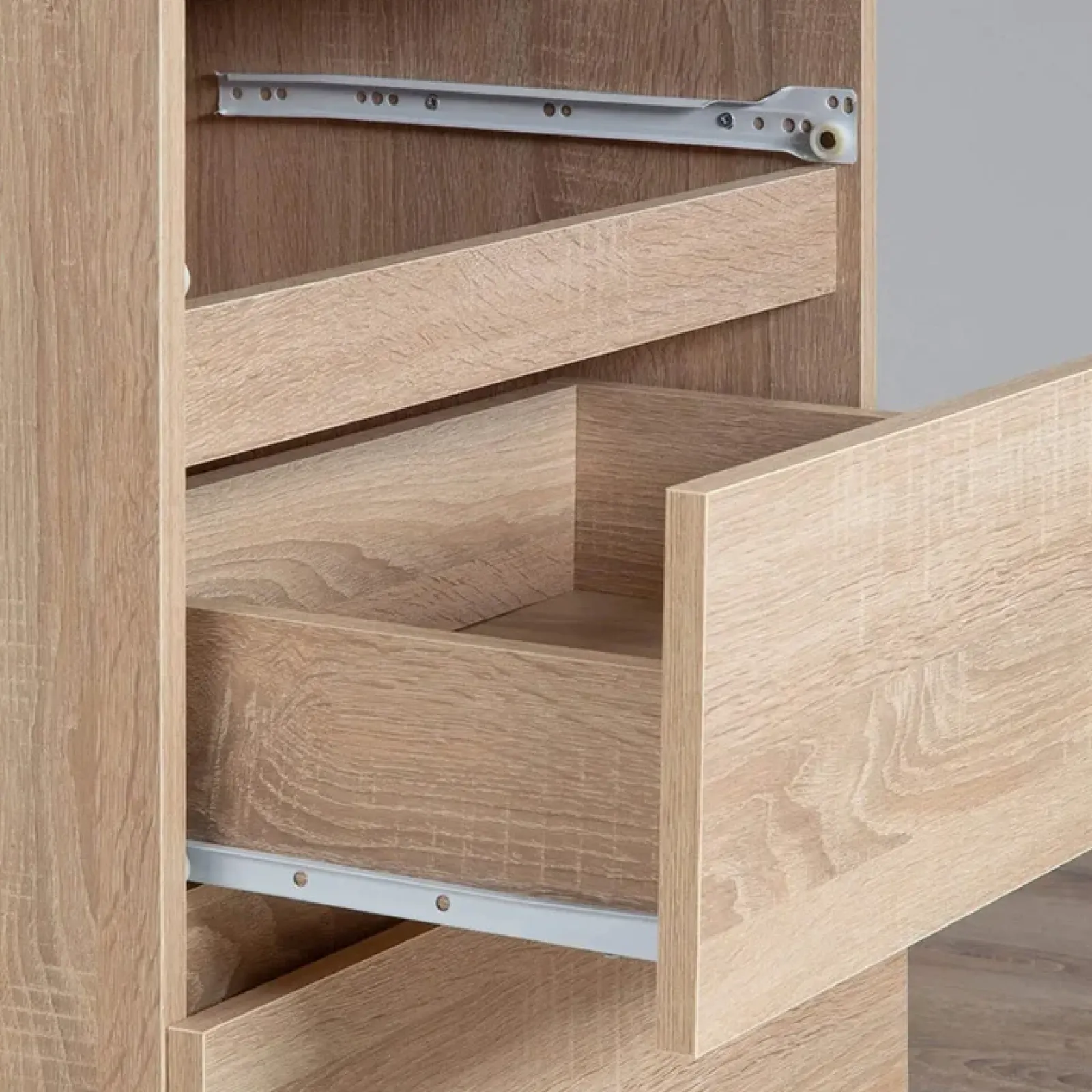 Garnero Arredamenti Cassettiera|Cassettiera-Cassettiera 160x120h cm moderna 10 cassetti Living Rovere