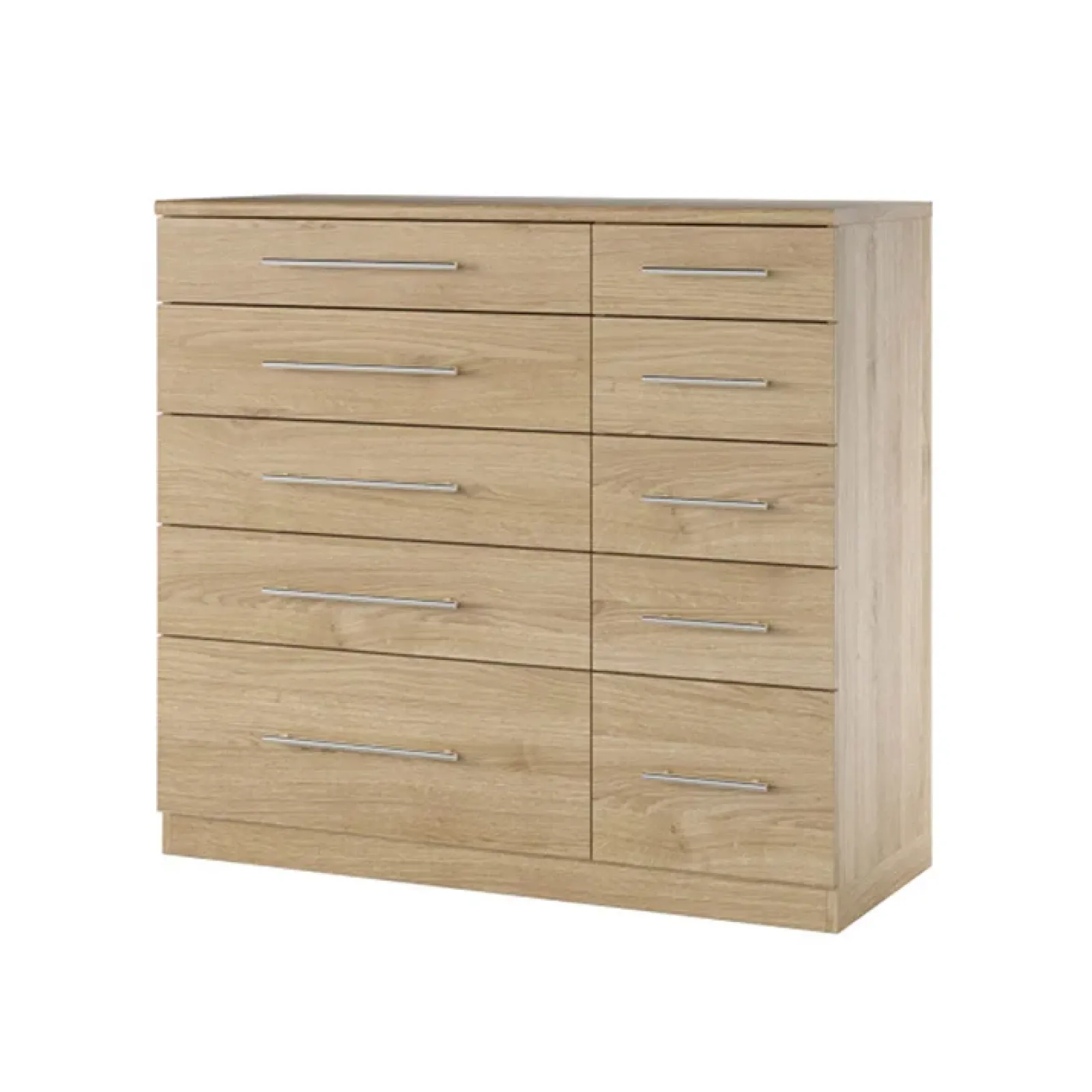 Garnero Arredamenti Comò|Comò-Cassettiera 103x95h cm moderna Dogliani Rovere