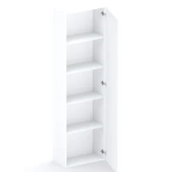 Garnero Arredamenti Mensole E Pensili|Mobili Multiuso-Colonna a terra 55x186h cm 1 anta reversibile Sunset Bianco Lucido