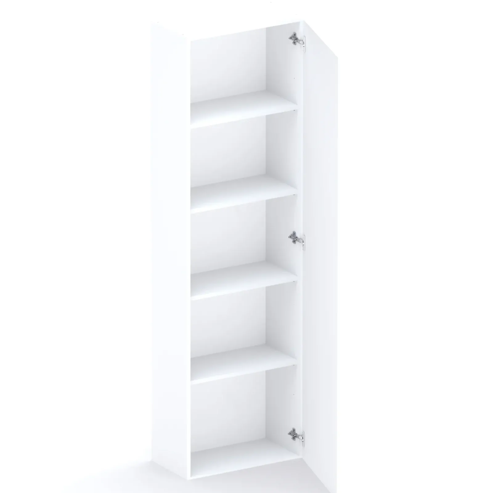 Garnero Arredamenti Mensole E Pensili|Mobili Multiuso-Colonna a terra 55x186h cm 1 anta reversibile Sunset Bianco Lucido