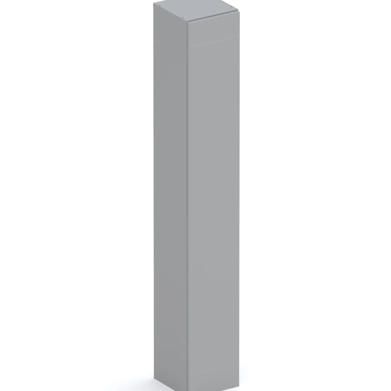 Garnero Arredamenti Mensole E Pensili|Mobili Multiuso-Colonna a terra 28x186h cm 1 anta reversibile multiuso Sunset Grigio scuro