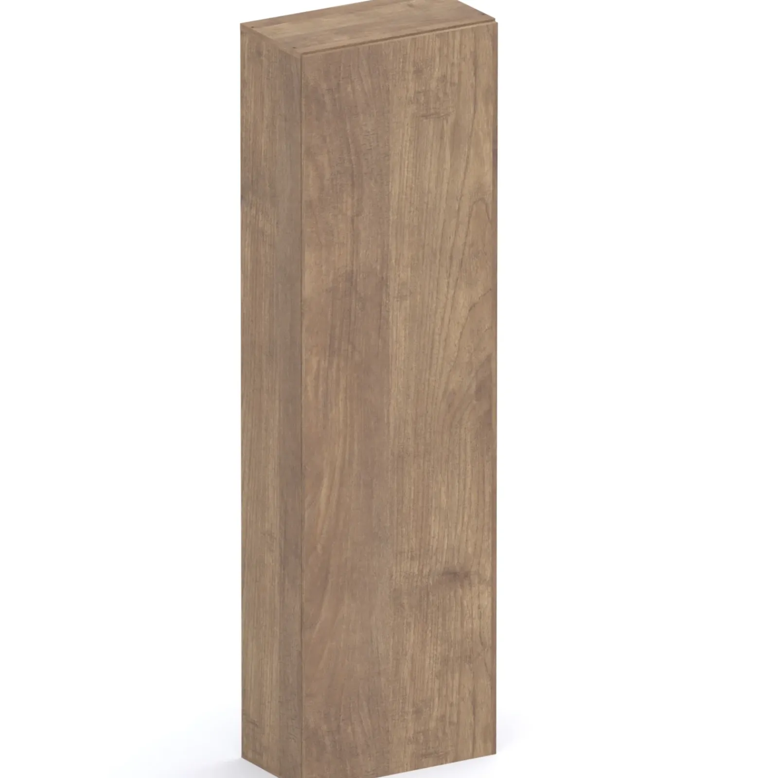 Garnero Arredamenti Mensole E Pensili|Mobili Multiuso-Colonna a terra 55x186h cm 1 anta reversibile rovere scuro Sunset Noce