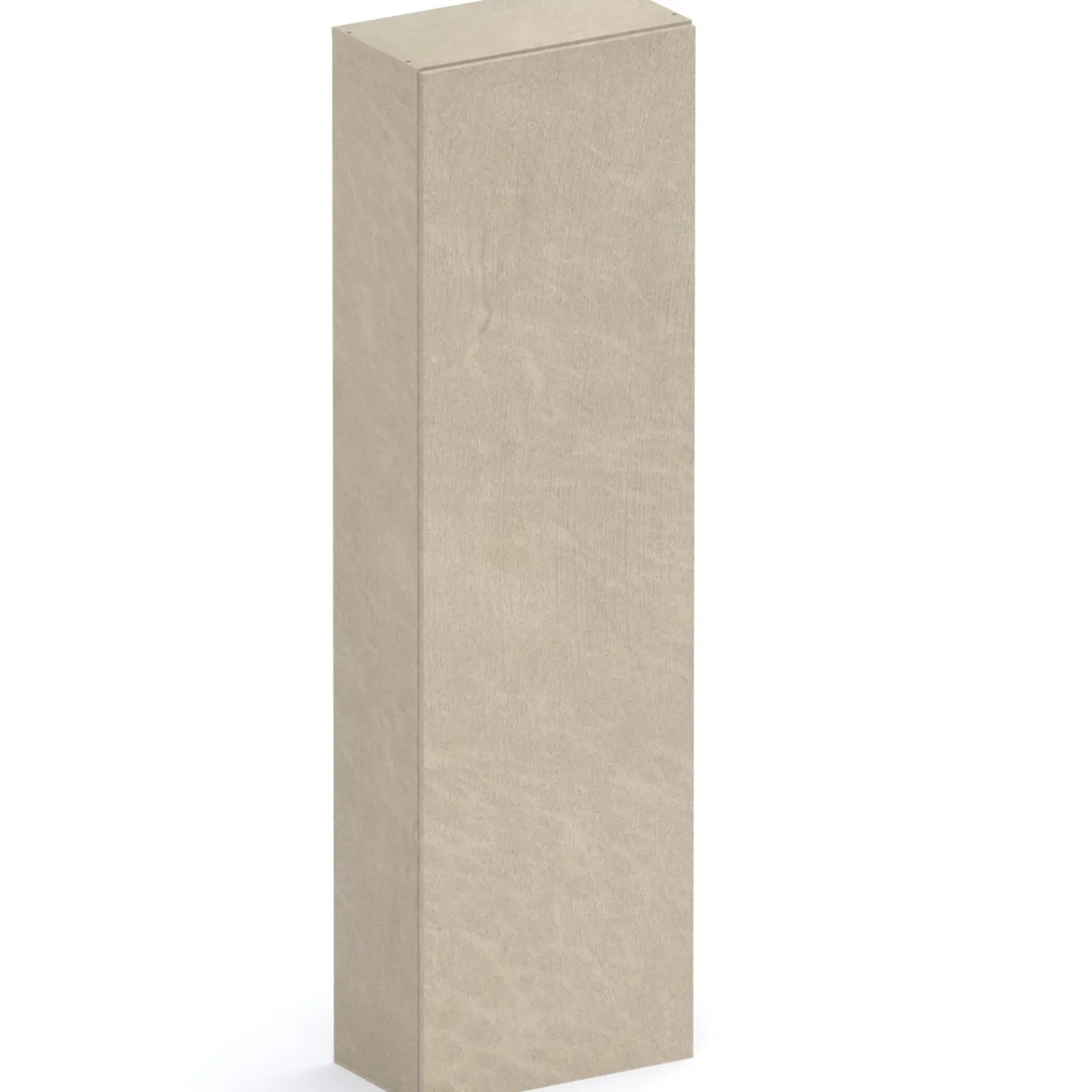 Garnero Arredamenti Mensole E Pensili|Mobili Multiuso-Colonna a terra 55x186h cm 1 anta reversibile Sunset Tortora