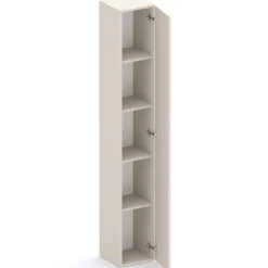 Garnero Arredamenti Mensole E Pensili|Mobili Multiuso-Colonna a terra 28x186h cm 1 anta reversibile multiuso Sunset Beige