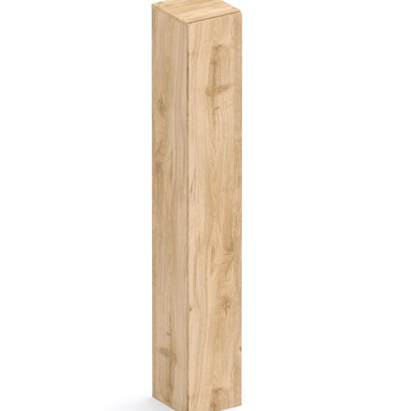 Garnero Arredamenti Mensole E Pensili|Mobili Multiuso-Colonna a terra 28x186h cm 1 anta reversibile multiuso chiaro Sunset Rovere