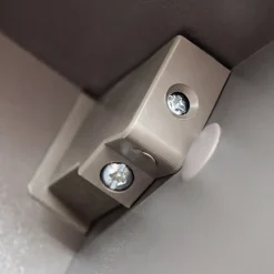 Garnero Arredamenti Colonne Per Bagno-Colonna bagno sospesa 35x67h cm 1 anta rovere grigio lucido Rabat