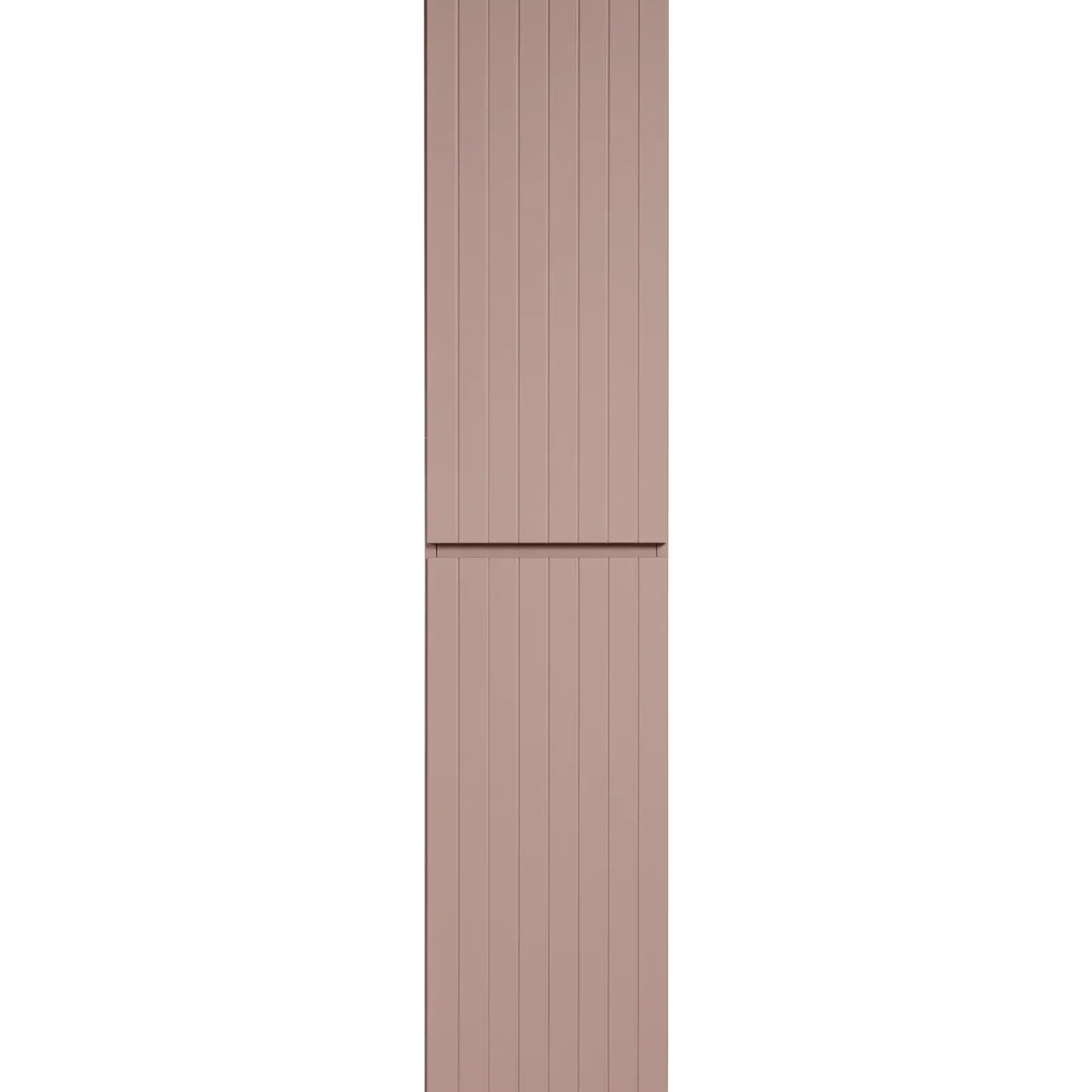 Garnero Arredamenti Colonne Per Bagno-Colonna bagno sospesa 35x160h cm cannettato 2 ante rosa Autentic