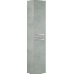 Garnero Arredamenti Colonne Per Bagno-Colonna bagno sospesa 30x150h cm cemento Oscar
