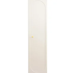 Garnero Arredamenti Colonne Per Bagno-Colonna bagno sospesa 35x140h cm fresato 1 anta beige Sand