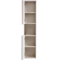 Garnero Arredamenti Colonne Per Bagno-Colonna bagno sospesa 30x140h cm 1 anta beige cashmere Neutry