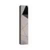 Garnero Arredamenti Colonne Per Bagno-Colonna bagno 26x138h cm 1 anta bianco lucido specchi Olimpo