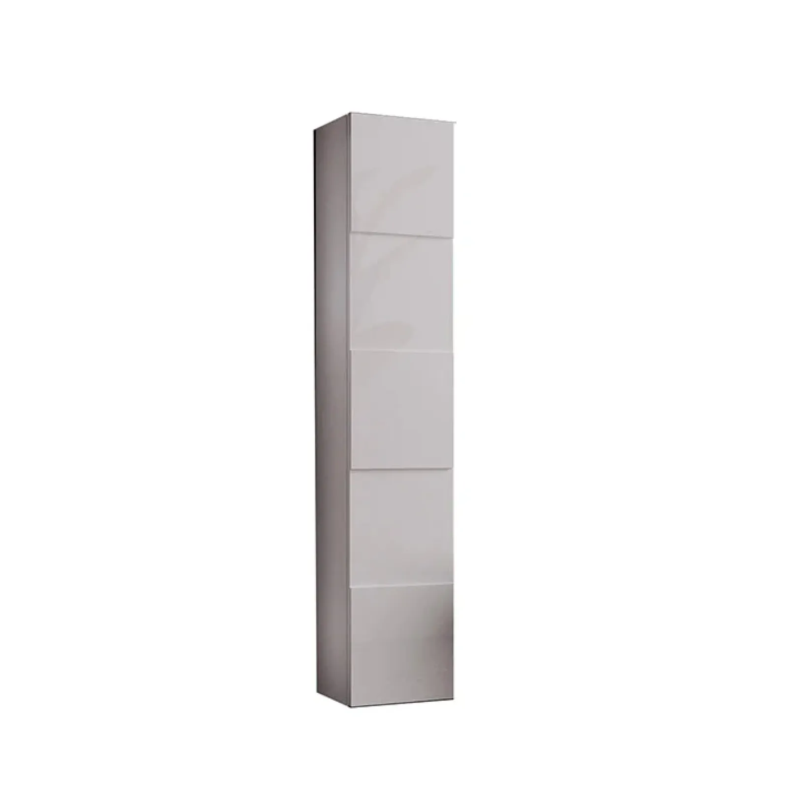 Garnero Arredamenti Colonne Per Bagno-Colonna bagno 25x138h cm 1 anta bianco lucido Obsession